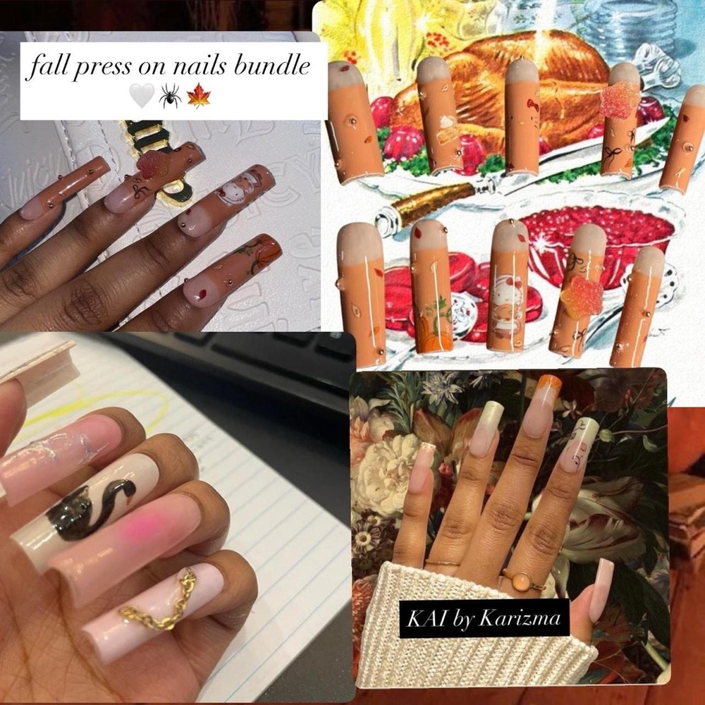 Fall Press On Nails Bundle
